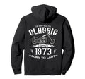 51St Birthday Motorcycle Motorcyclist Hoodie - Custom Art Print for Adults - T-Shirt, Sweatshirt, Hoodie