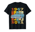 1967 67 Nova Silhouette Muscle Car T-Shirt - Casual Everyday Wear Unisex - T-Shirt, Sweatshirt, Hoodie