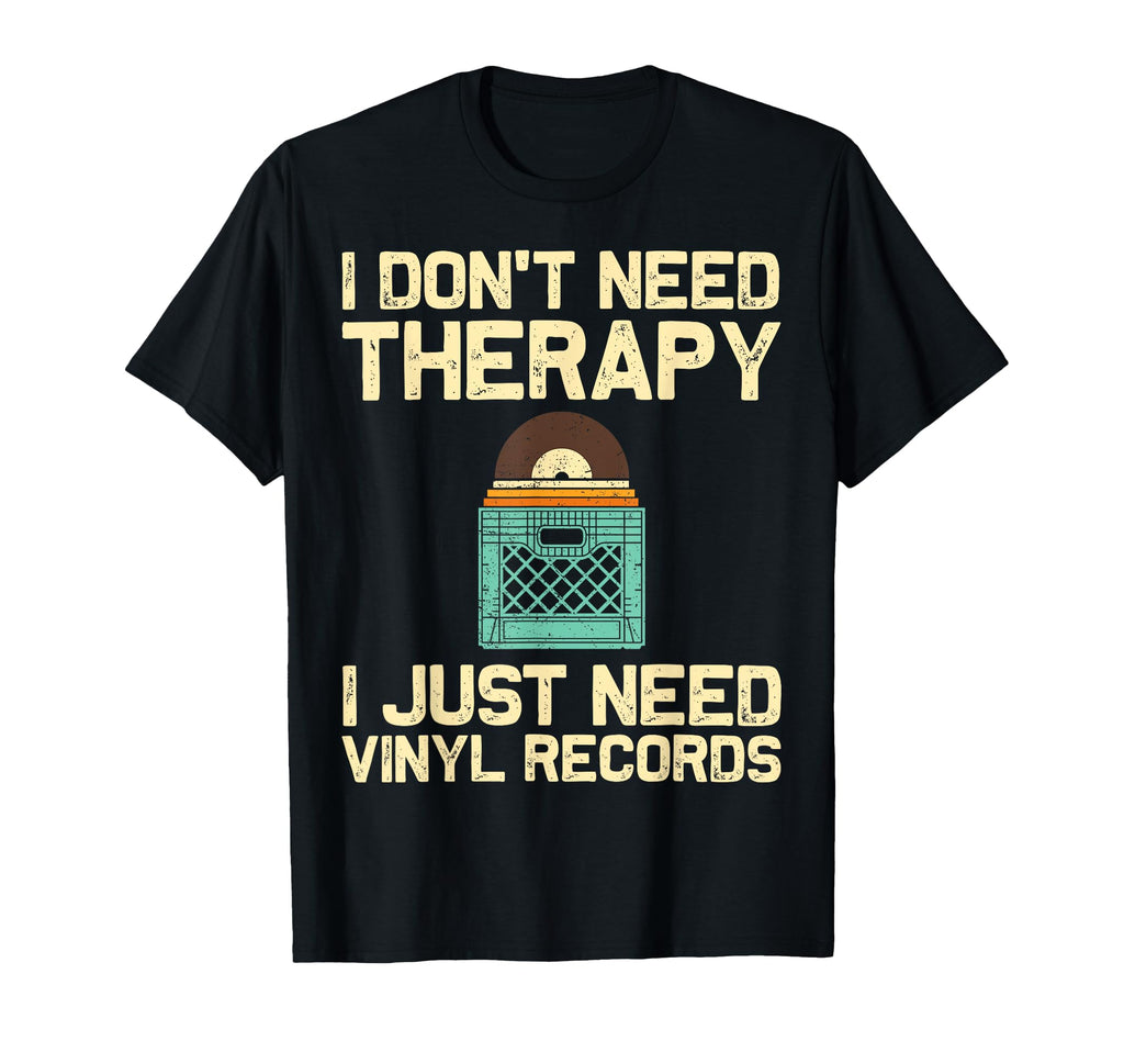 Vinyl Dj Vinyl Record Lovers Music Player T-Shirt - Custom Art Print Unisex - T-Shirt, Sweatshirt, Hoodie