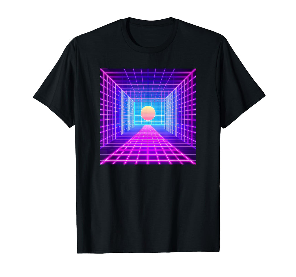 Retroverse Synthwave Aesthetic T-Shirt - Graphic Print for Adults - T-Shirt, Sweatshirt, Hoodie