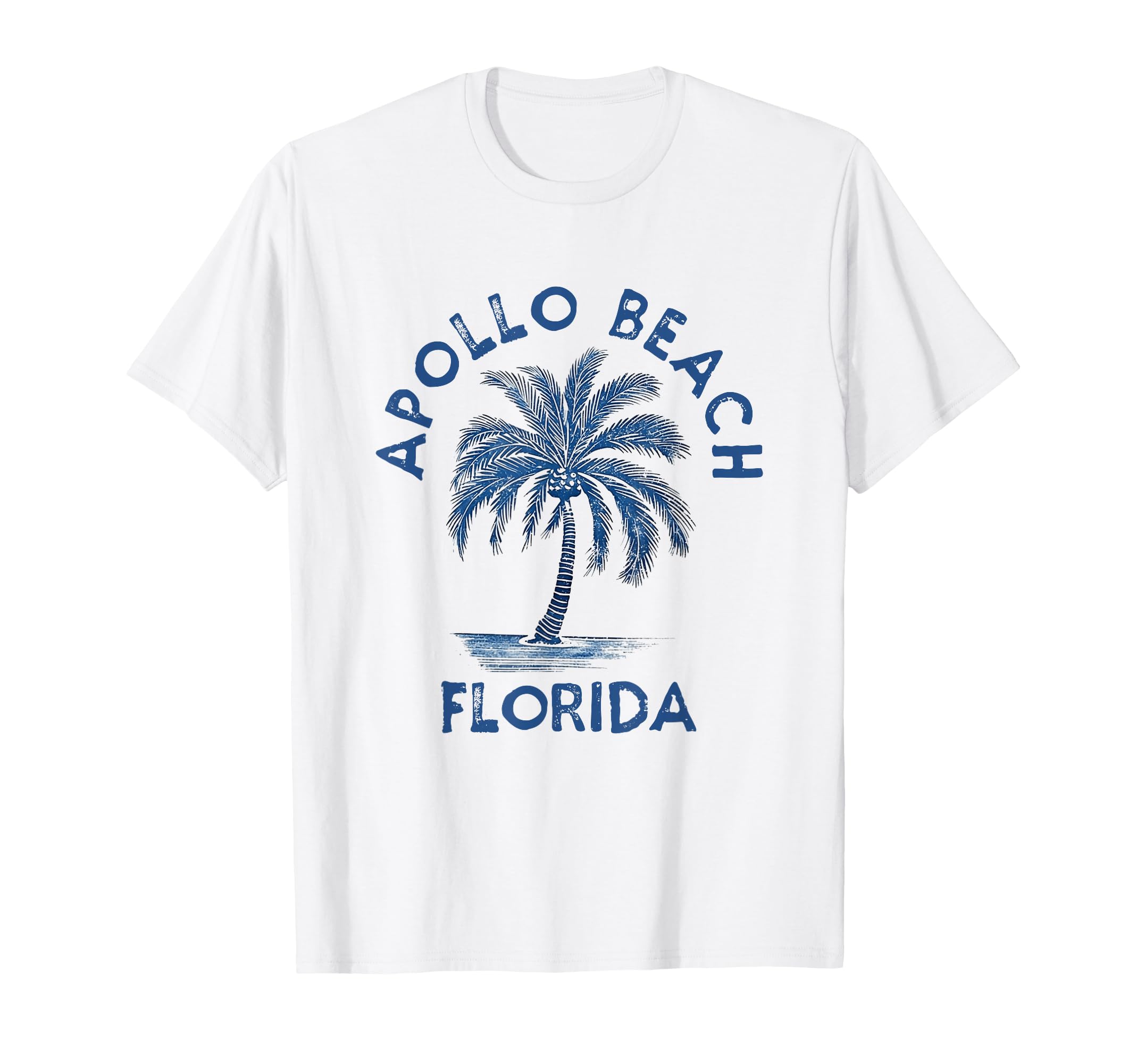 Apollo Beach Florida Palm Tree Fl T-Shirt - Graphic Print for Adults - T-Shirt, Sweatshirt, Hoodie