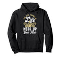Motorcycle Biker Best Things Life Hoodie - Fun Novelty Design for Adults - T-Shirt, Sweatshirt, Hoodie