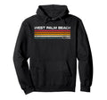 West Palm Beach Florida West Palm Hoodie - Custom Art Print for Adults - T-Shirt, Sweatshirt, Hoodie