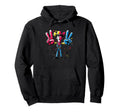 Cowboy Double Peace Pop Western Character Hoodie - Trendy Graphic Men Women - T-Shirt, Sweatshirt, Hoodie