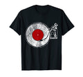 Vinyl Record Player Sketch Drawing T-Shirt - Aesthetic Graphic Men Women - T-Shirt, Sweatshirt, Hoodie