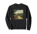 Countryside Orchards Landscape Sweatshirt - Unique Graphic Men Women - T-Shirt, Sweatshirt, Hoodie
