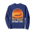 Isle Royal National Park Sunset Sweatshirt - Graphic Print Unisex - T-Shirt, Sweatshirt, Hoodie