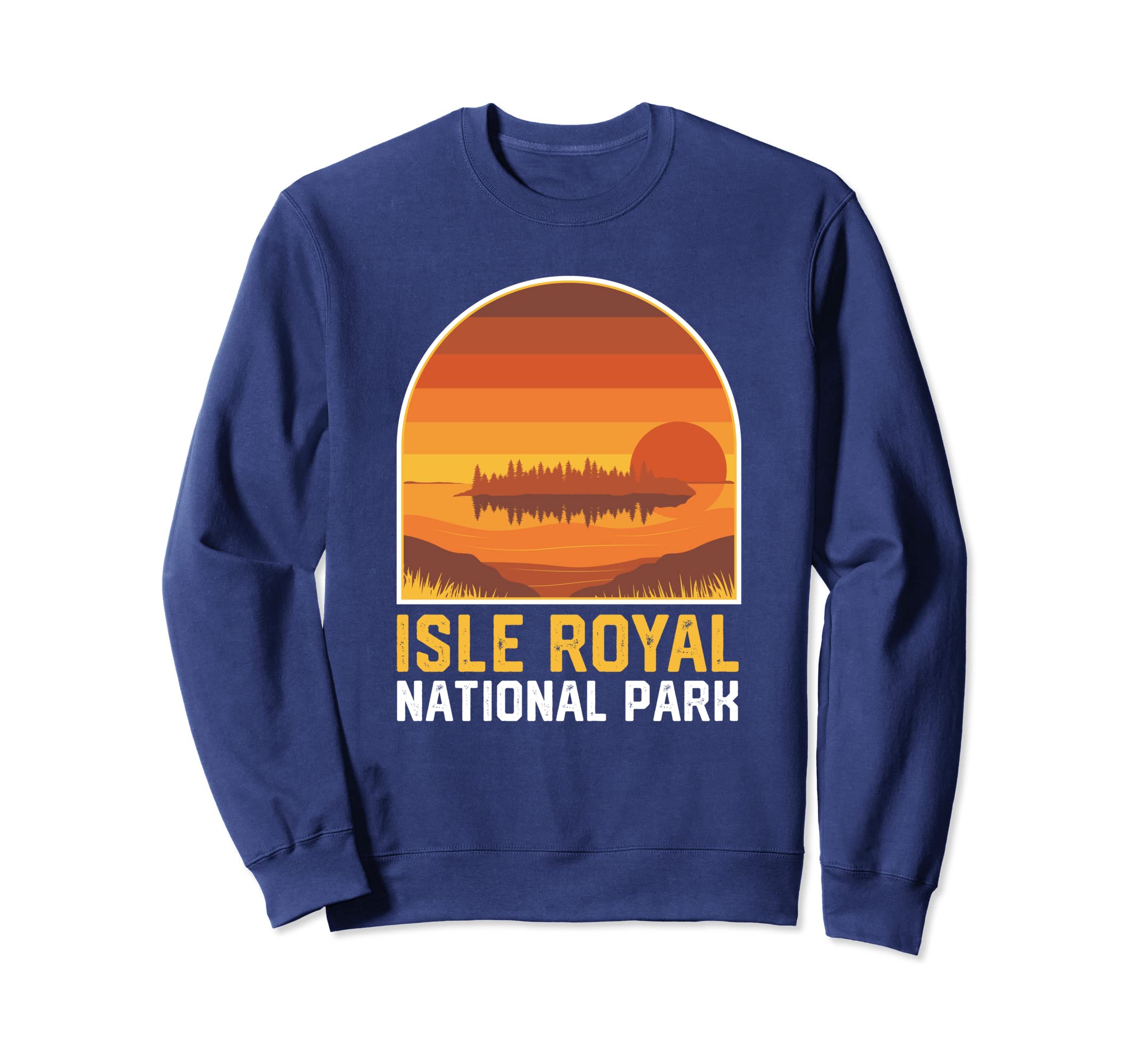 Isle Royal National Park Sunset Sweatshirt - Graphic Print Unisex - T-Shirt, Sweatshirt, Hoodie