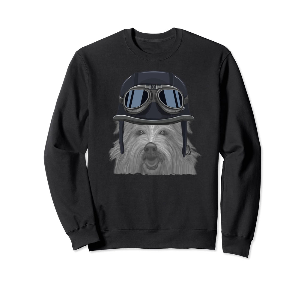 Berger Picard Wearing Motorcycle Sweatshirt - Graphic Print for Adults - T-Shirt, Sweatshirt, Hoodie