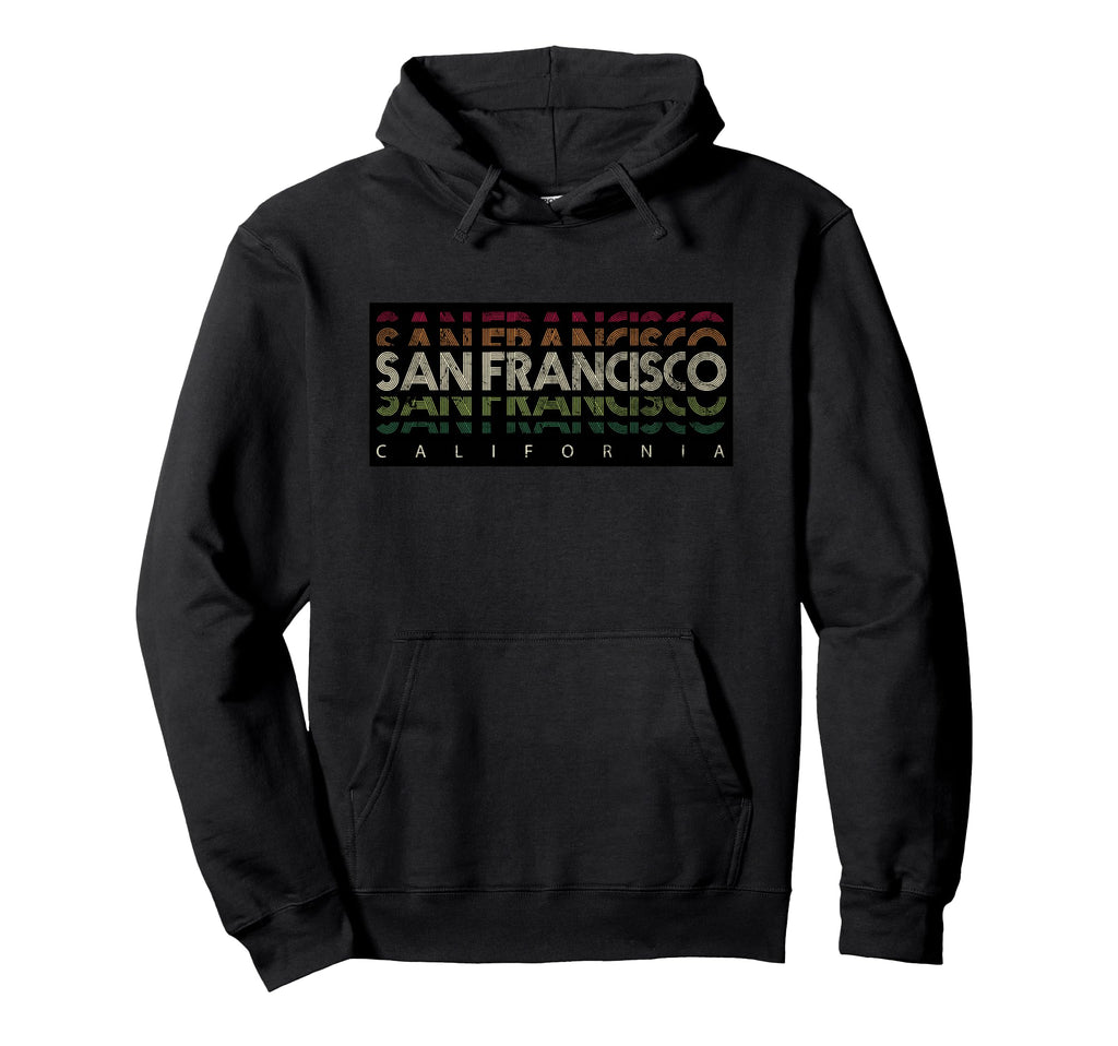 Coool San Francisco California Hoodie - Fun Novelty Design for Adults - T-Shirt, Sweatshirt, Hoodie