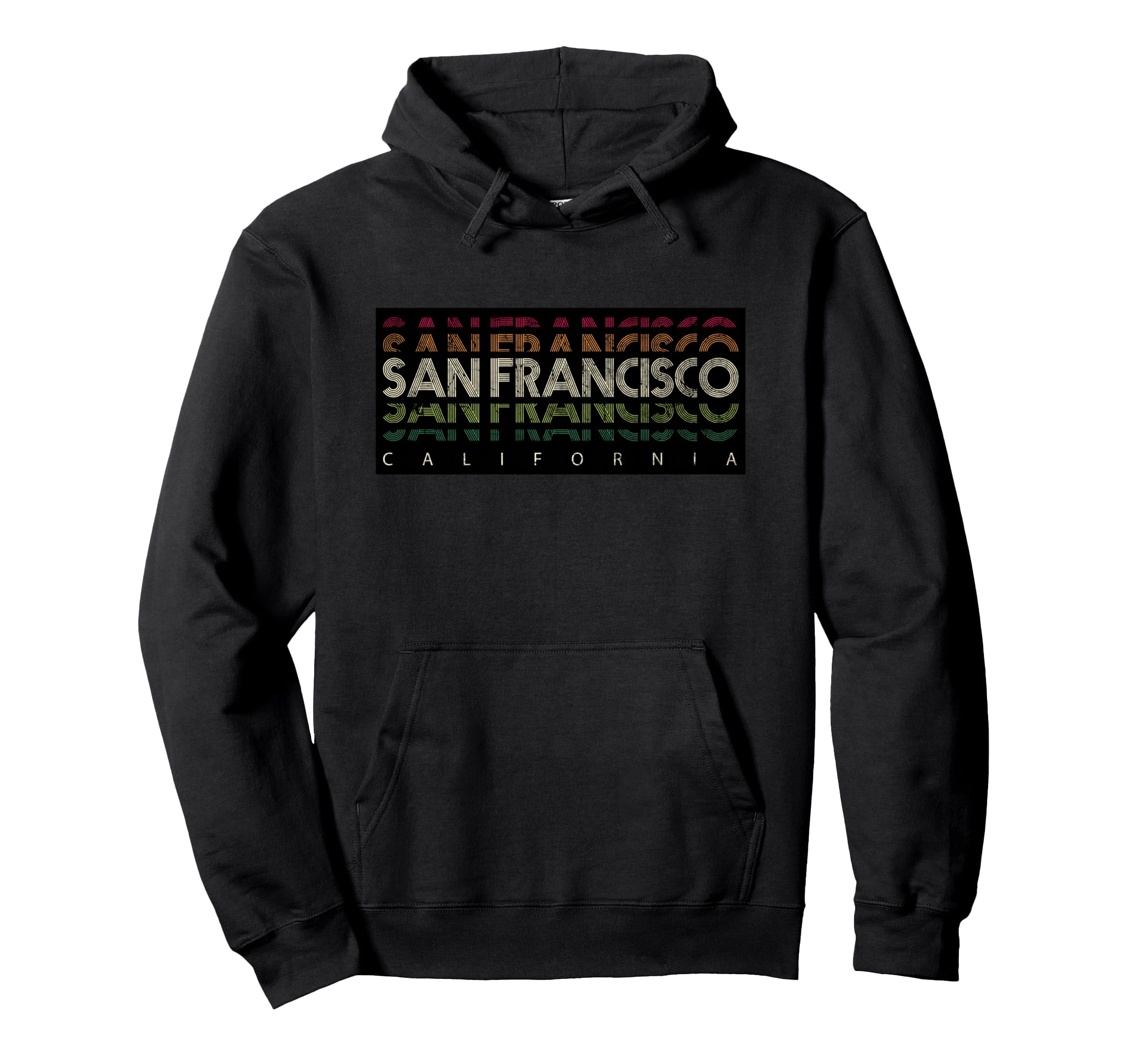 Coool San Francisco California Hoodie - Fun Novelty Design for Adults - T-Shirt, Sweatshirt, Hoodie
