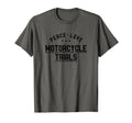 Peace Love Motorcycle Trials T-Shirt - Custom Art Print for Adults - T-Shirt, Sweatshirt, Hoodie