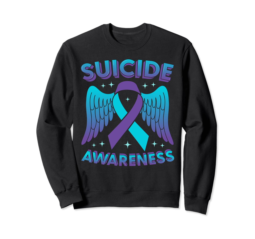 Suicide Prevention Awareness Sweatshirt - Aesthetic Graphic for Adults - T-Shirt, Sweatshirt, Hoodie