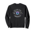 Reclaim Your Awareness Yoga Sweatshirt - Novelty Apparel Men Women - T-Shirt, Sweatshirt, Hoodie