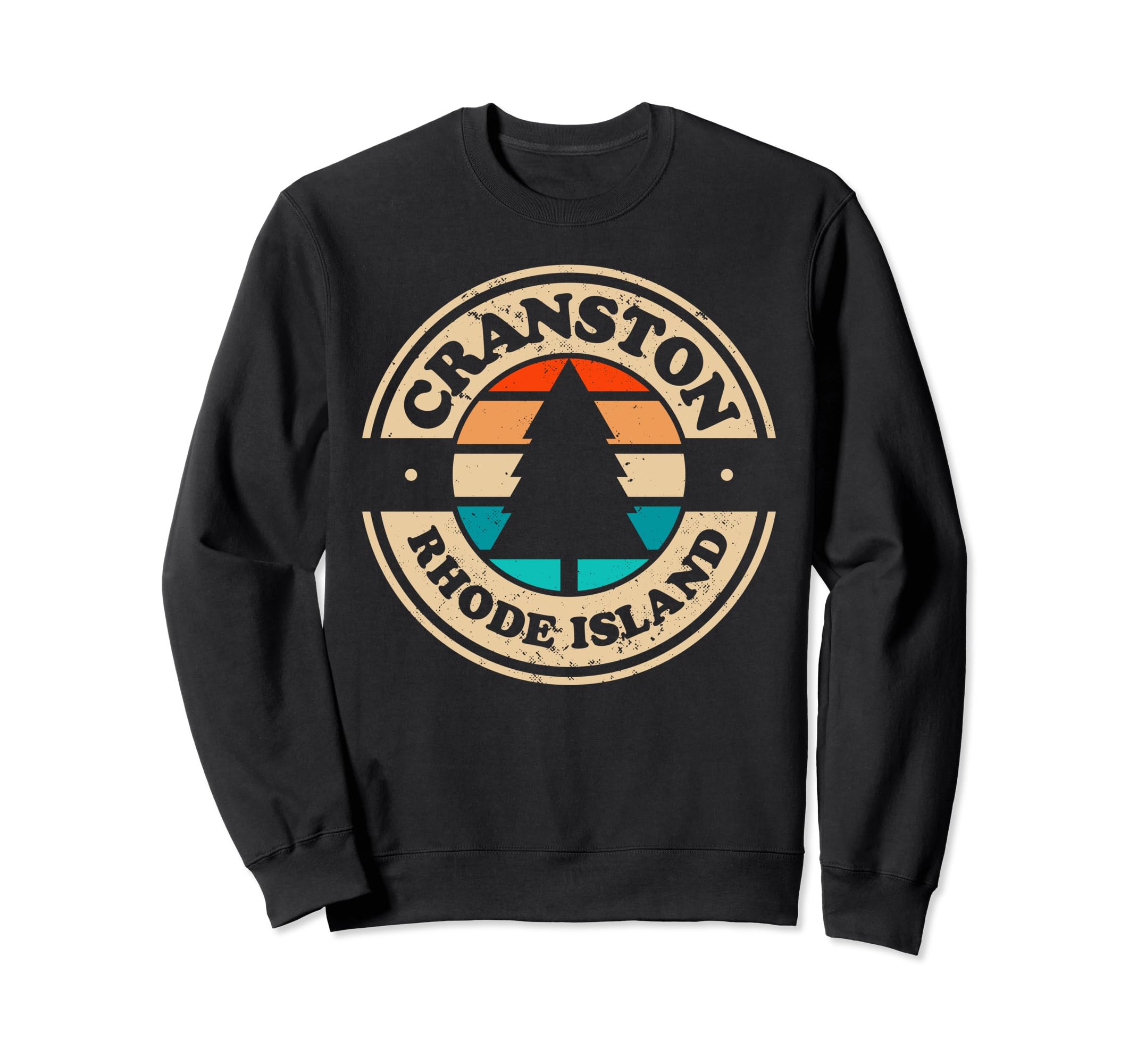 Cranston Rhode Island Ri 70S 80S Sweatshirt - Trendy Graphic for Adults - T-Shirt, Sweatshirt, Hoodie