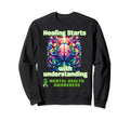 May We Wear Green Ribbon Mental Sweatshirt - Trendy Graphic Men Women - T-Shirt, Sweatshirt, Hoodie