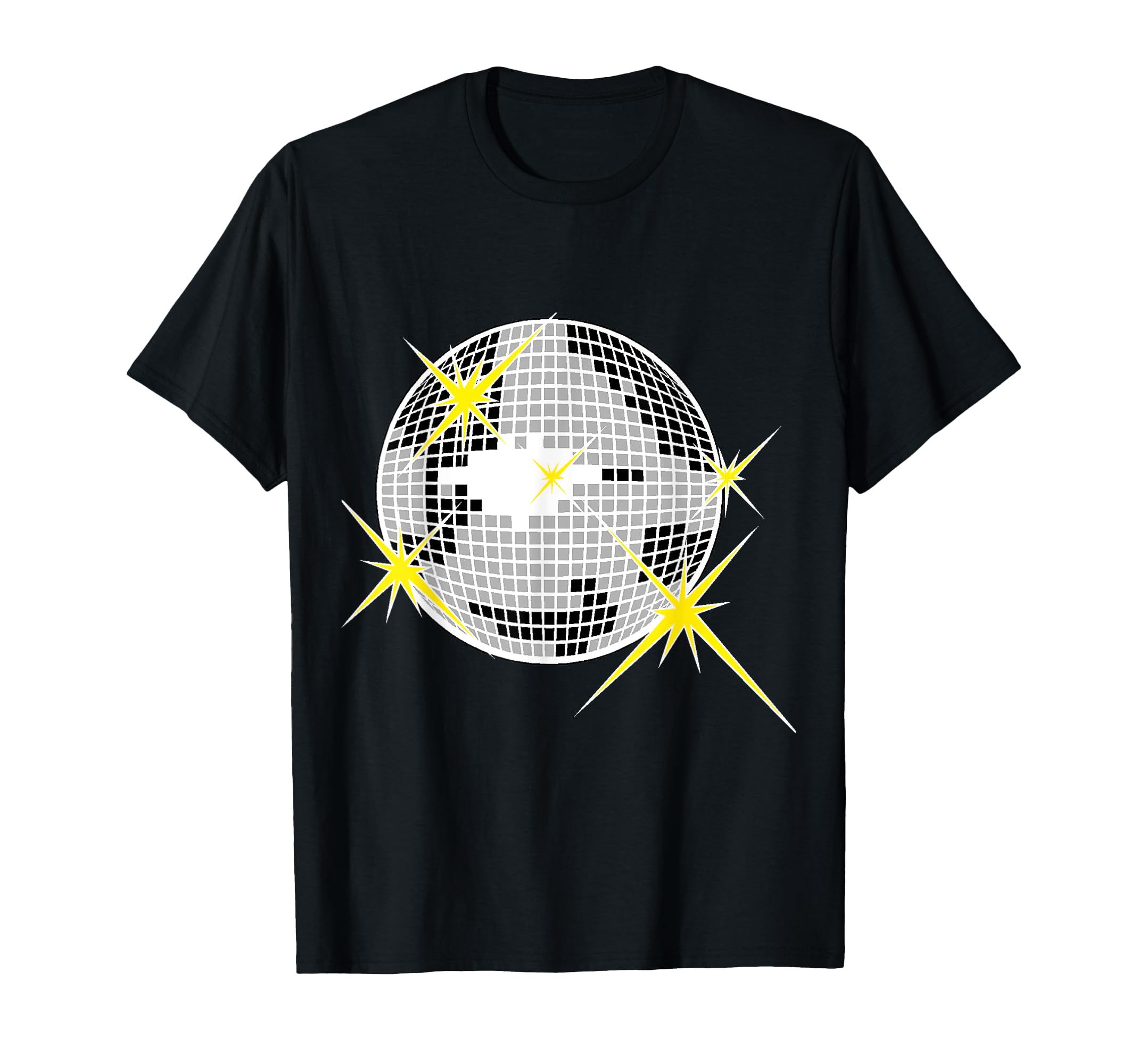 Aesthetic 80S Pixelated Disco Ball Party T-Shirt - Trendy Graphic Unisex - T-Shirt, Sweatshirt, Hoodie