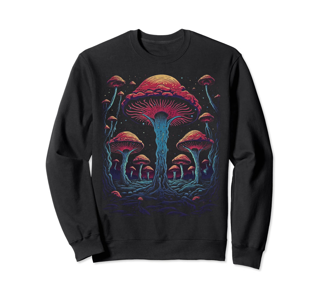 Mushroom 70S 80S Art 87 Sweatshirt - Aesthetic Graphic for Adults - T-Shirt, Sweatshirt, Hoodie
