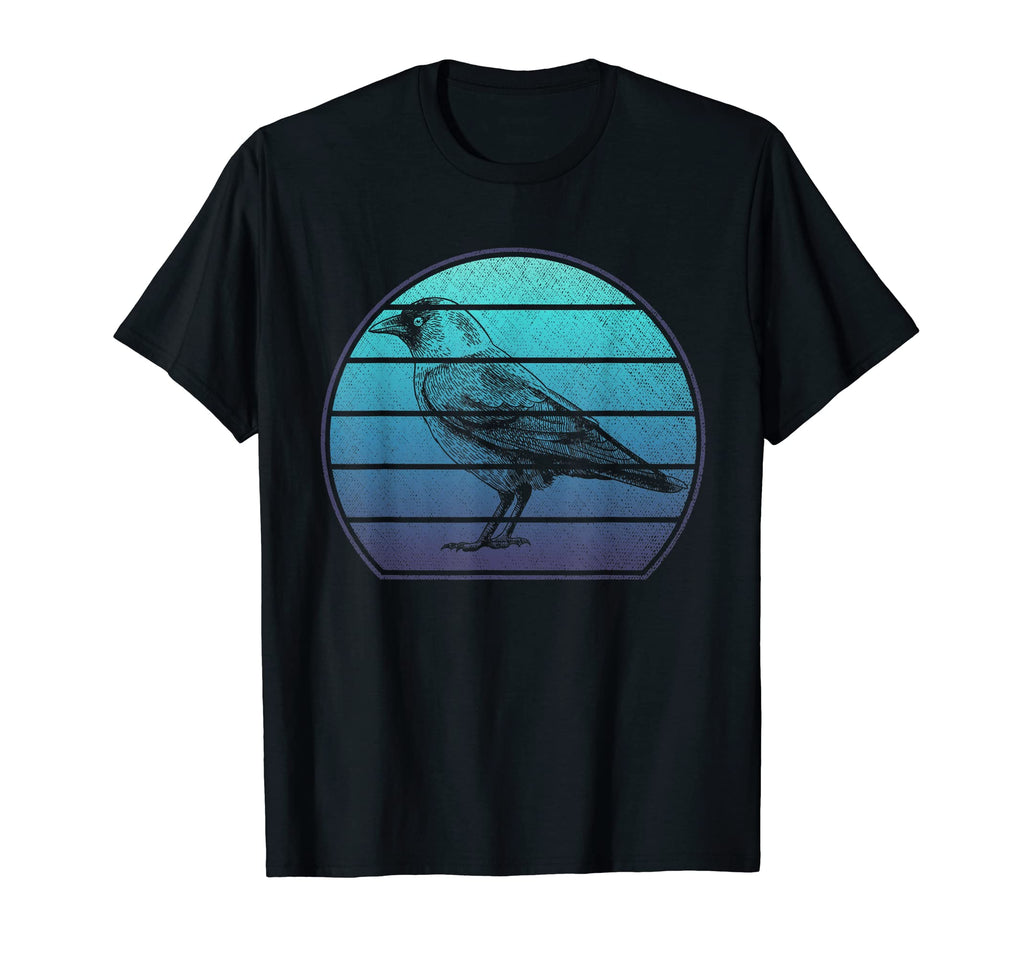 Western Jackdaw Bird Birding T-Shirt - Fun Novelty Design for Adults - T-Shirt, Sweatshirt, Hoodie