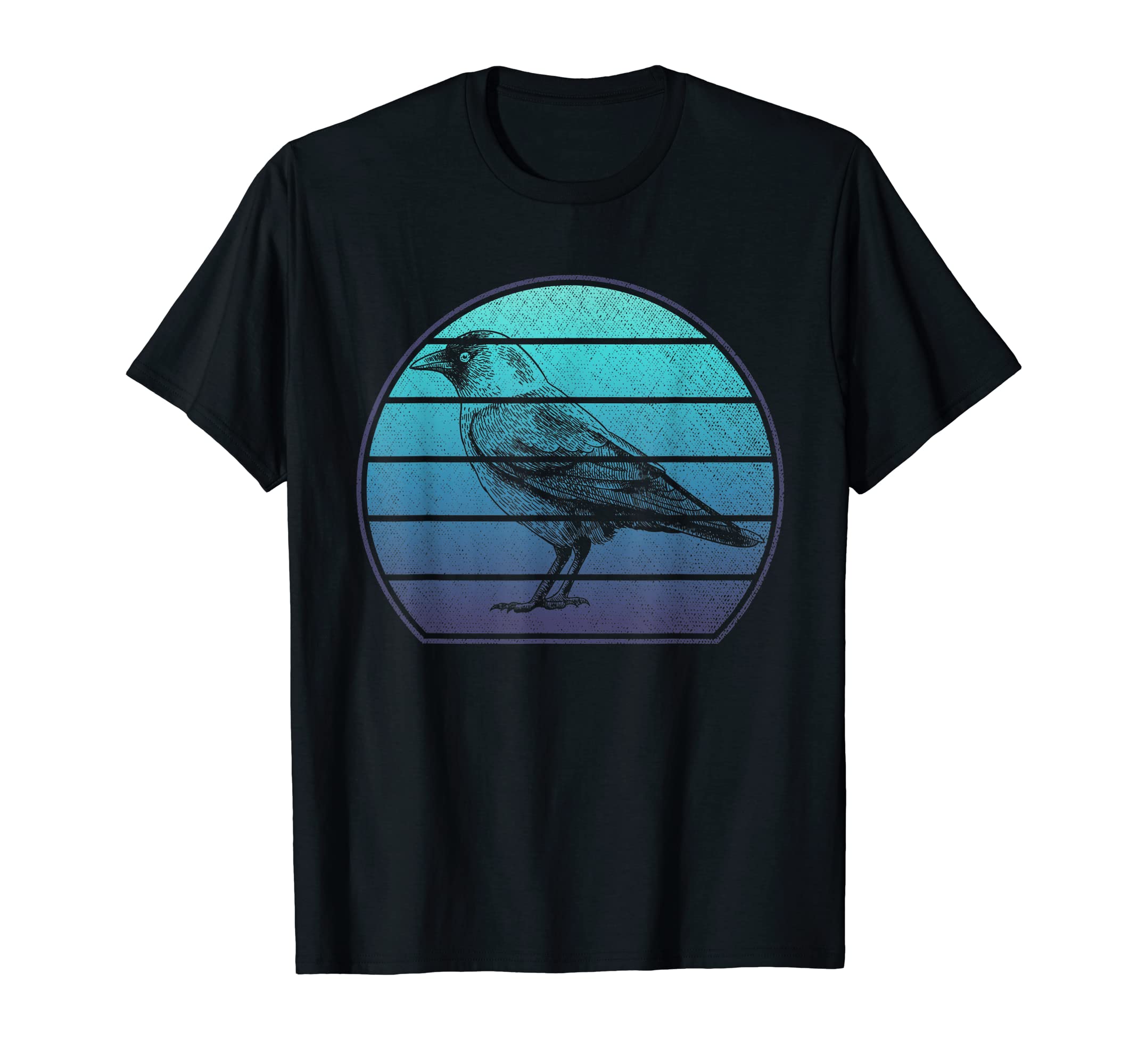 Western Jackdaw Bird Birding T-Shirt - Novelty Apparel Men Women - T-Shirt, Sweatshirt, Hoodie