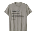 Introvert Definition Funny Introverted T-Shirt - Trendy Graphic Unisex - T-Shirt, Sweatshirt, Hoodie