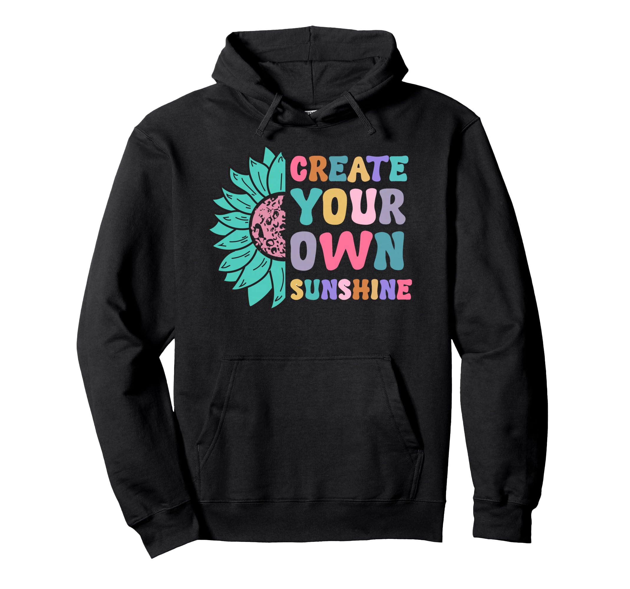 Summer Create Your Own Sunshine Self Hoodie - Custom Art Print for Adults - T-Shirt, Sweatshirt, Hoodie