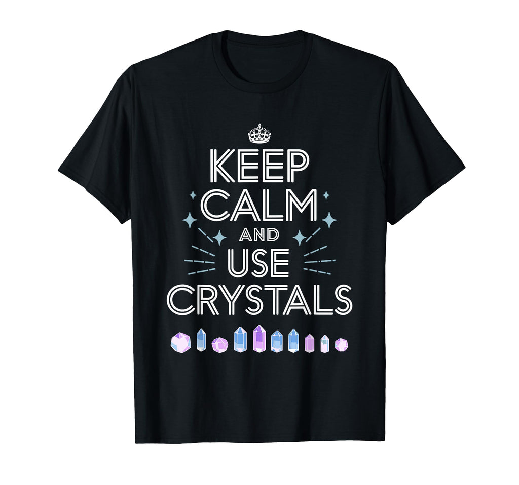 Healing Crystals Energy Stones T-Shirt - Custom Art Print for Adults - T-Shirt, Sweatshirt, Hoodie