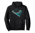 Turntable Vinyl Record Player Hoodie - Trendy Graphic for Adults - T-Shirt, Sweatshirt, Hoodie