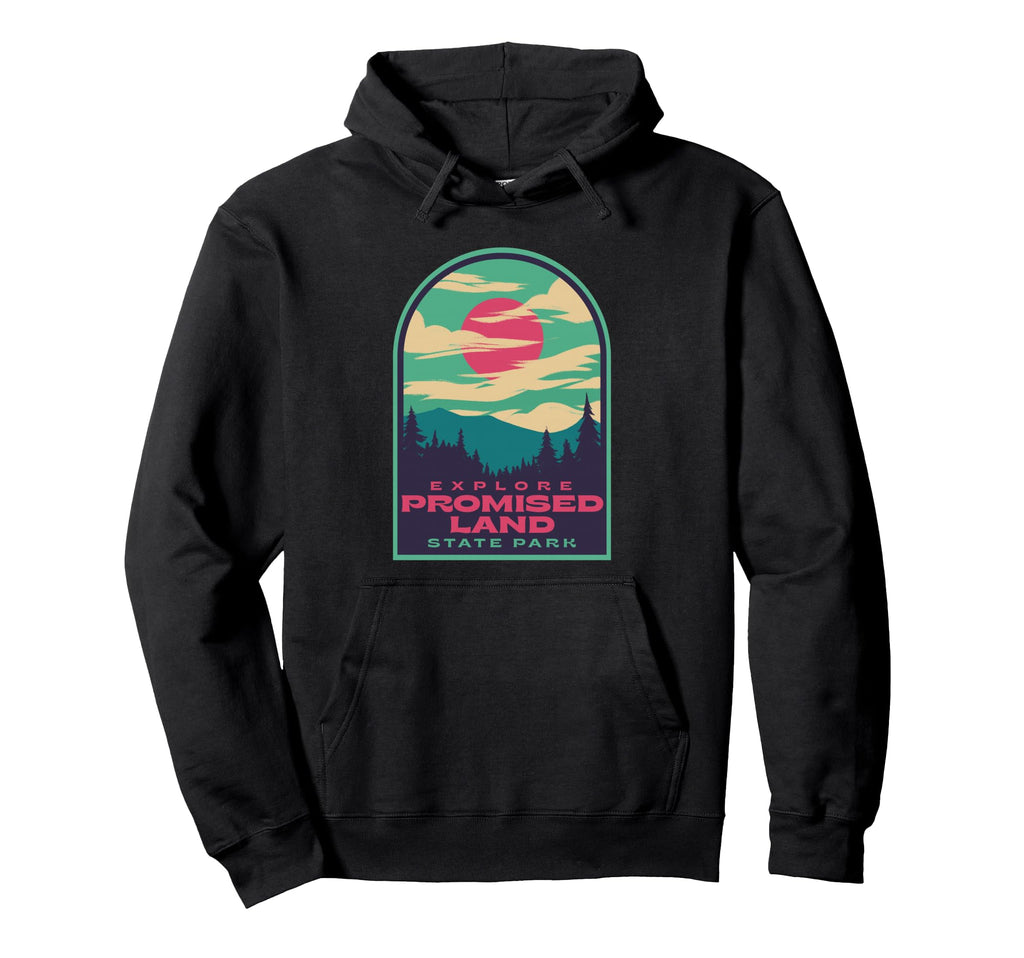 Promised Land State Park Sunset Hoodie - Graphic Print for Adults - T-Shirt, Sweatshirt, Hoodie