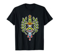 Traditional Tattoo Dagger Knife Eye T-Shirt - Aesthetic Graphic Men Women - T-Shirt, Sweatshirt, Hoodie