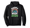 Happy Lab Week 2026 Medical Hoodie - Aesthetic Graphic for Adults - T-Shirt, Sweatshirt, Hoodie