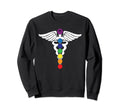 Kundalini Energy Meditation Sweatshirt - Fun Novelty Design for Adults - T-Shirt, Sweatshirt, Hoodie