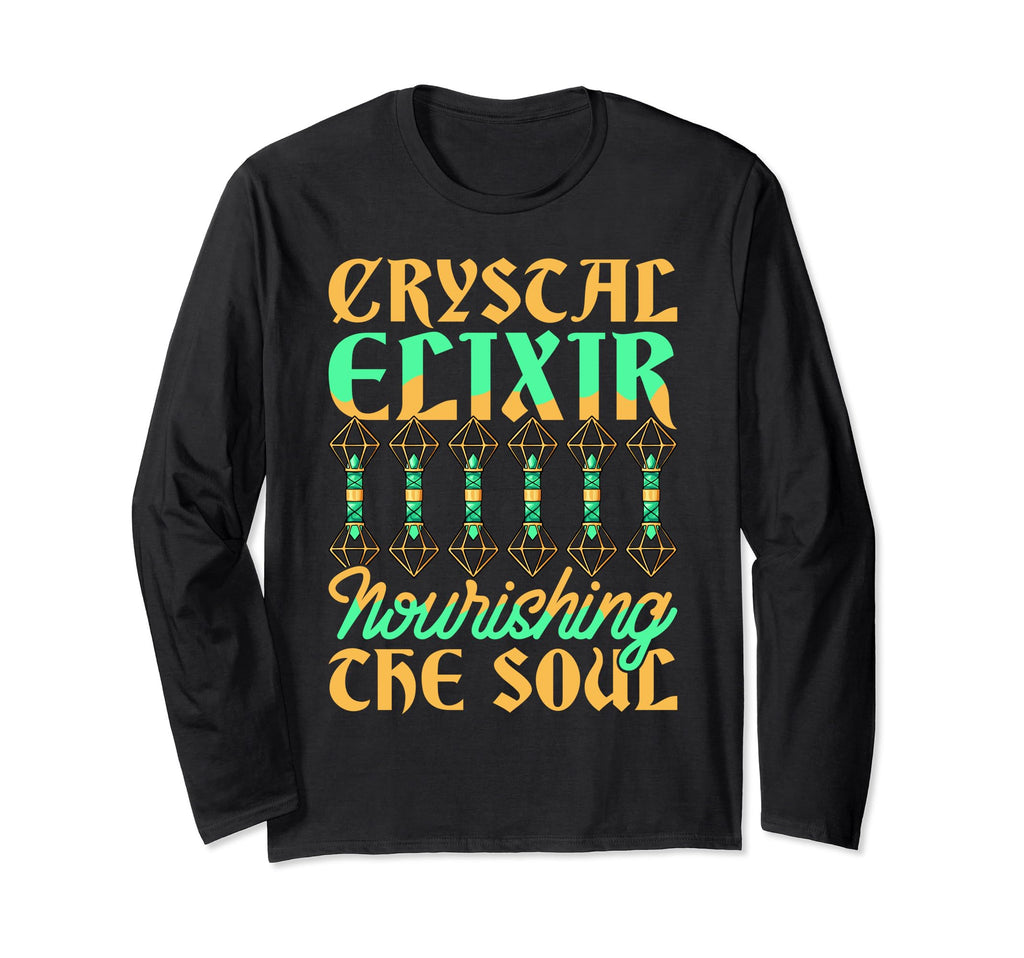 Healing Crystal Elixir Nourishing T-Shirt - Fun Novelty Design for Adults - T-Shirt, Sweatshirt, Hoodie