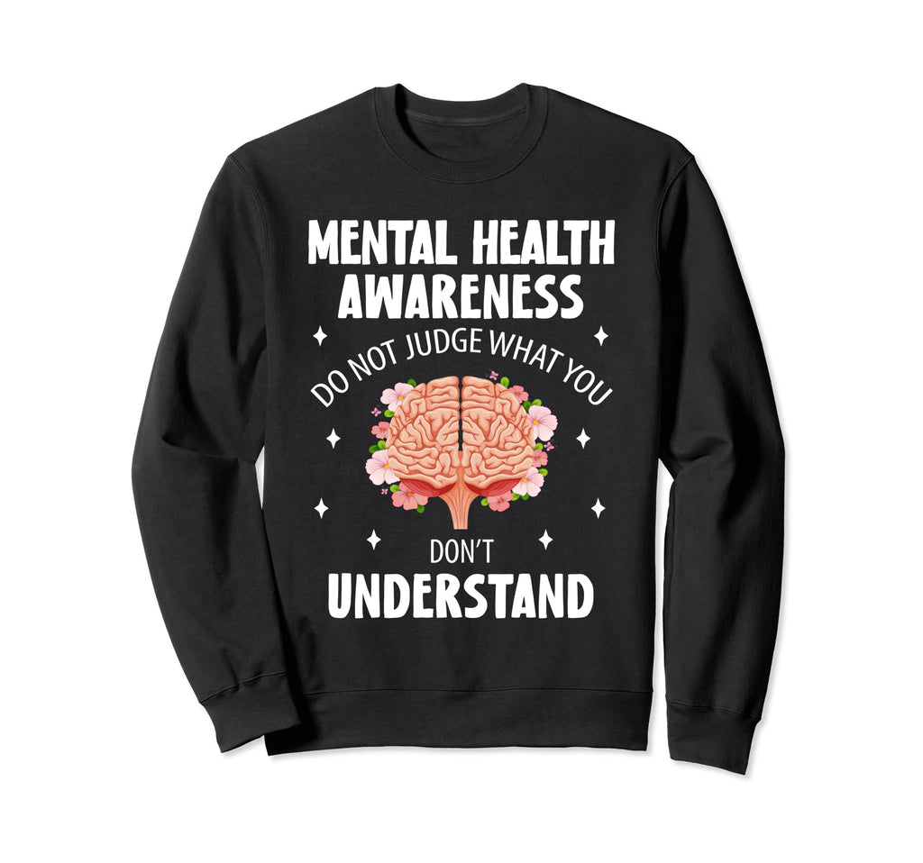 Check Out My Mental Health Shirts T-Shirt - Graphic Print Men Women - T-Shirt, Sweatshirt, Hoodie