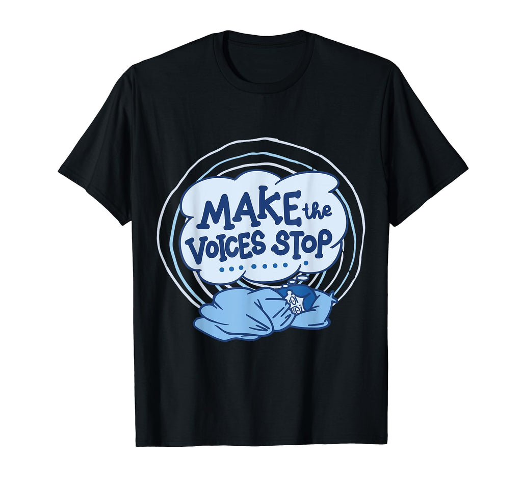 Make Voices Stop Meme Culture Mental Health T-Shirt - Unique Graphic Unisex - T-Shirt, Sweatshirt, Hoodie
