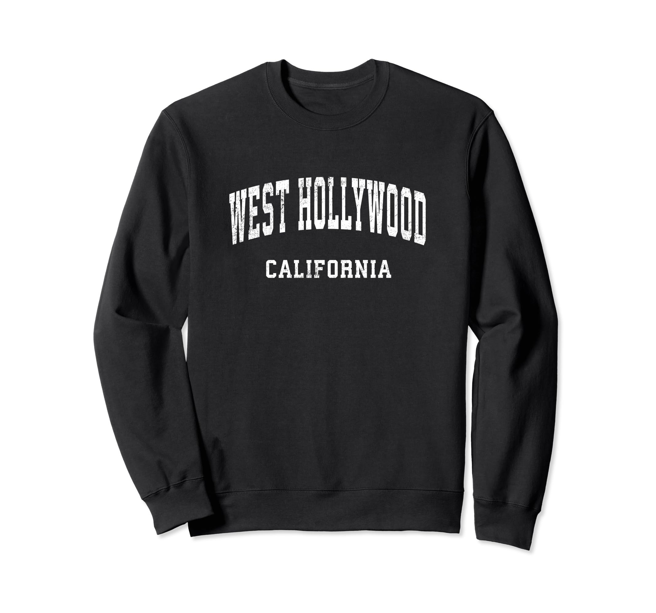 West Hollywood California Ca Athletic Sweatshirt - Graphic Print Men Women - T-Shirt, Sweatshirt, Hoodie