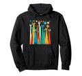 Mid Century Long Neck Cats 50S 60S Hoodie - Aesthetic Graphic for Adults - T-Shirt, Sweatshirt, Hoodie