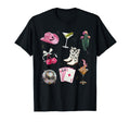 Cowgirl Pinup Art Martini Cowboy T-Shirt - Custom Art Print for Adults - T-Shirt, Sweatshirt, Hoodie