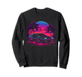 80S Synthwave Sports Car Sweatshirt - Novelty Apparel Men Women - T-Shirt, Sweatshirt, Hoodie