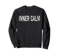 Inner Calm Distressed Mindfulness Sweatshirt - Unique Graphic for Adults - T-Shirt, Sweatshirt, Hoodie