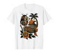 Skeleton Mermaid Tattoo Flash American T-Shirt - Novelty Apparel Men Women - T-Shirt, Sweatshirt, Hoodie