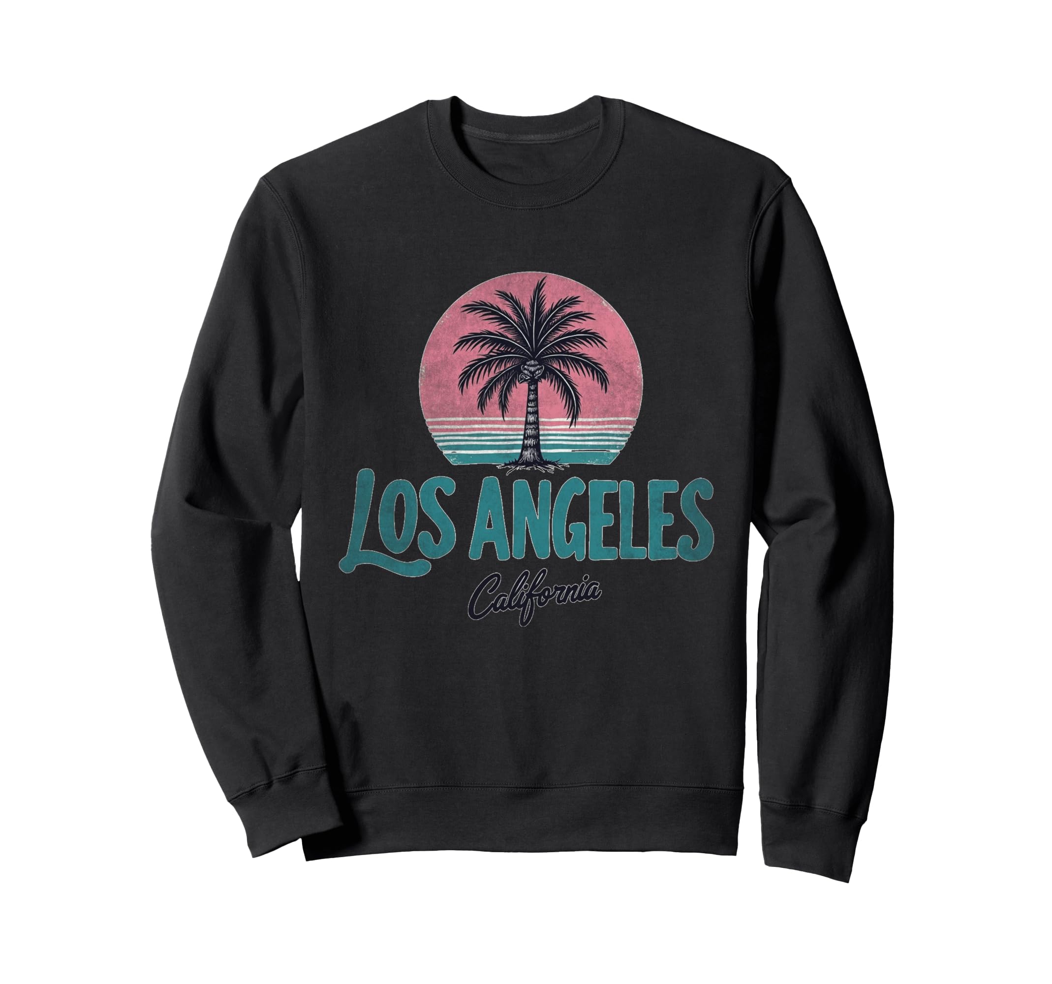 70S Los Angeles California Surfing Sweatshirt - Novelty Apparel for Adults - T-Shirt, Sweatshirt, Hoodie