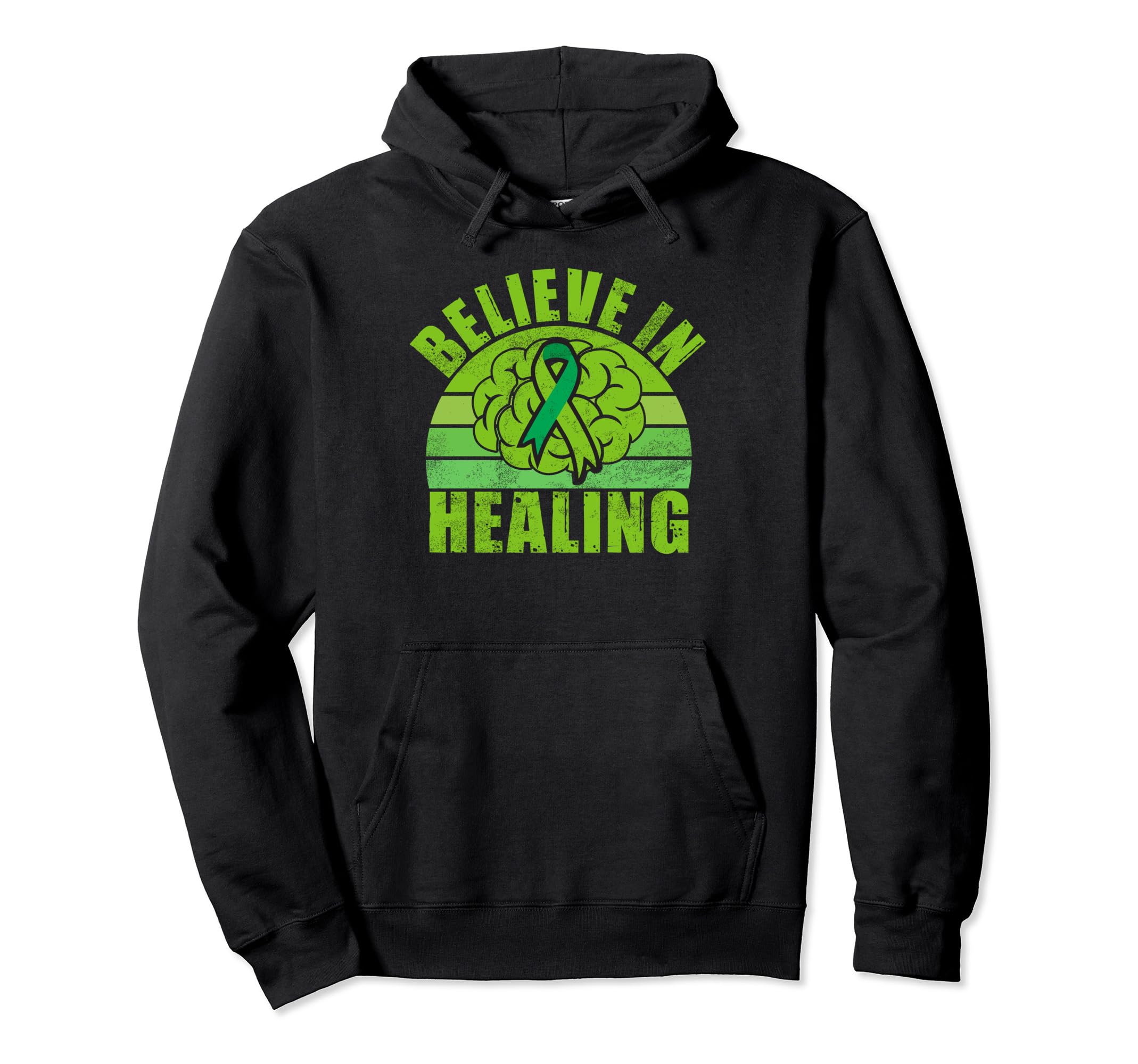 Believe Healing Mental Health Hoodie - Novelty Apparel Unisex - T-Shirt, Sweatshirt, Hoodie