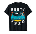 Best 1980 Vinyl Record 46 Birthday T-Shirt - Aesthetic Graphic for Adults - T-Shirt, Sweatshirt, Hoodie