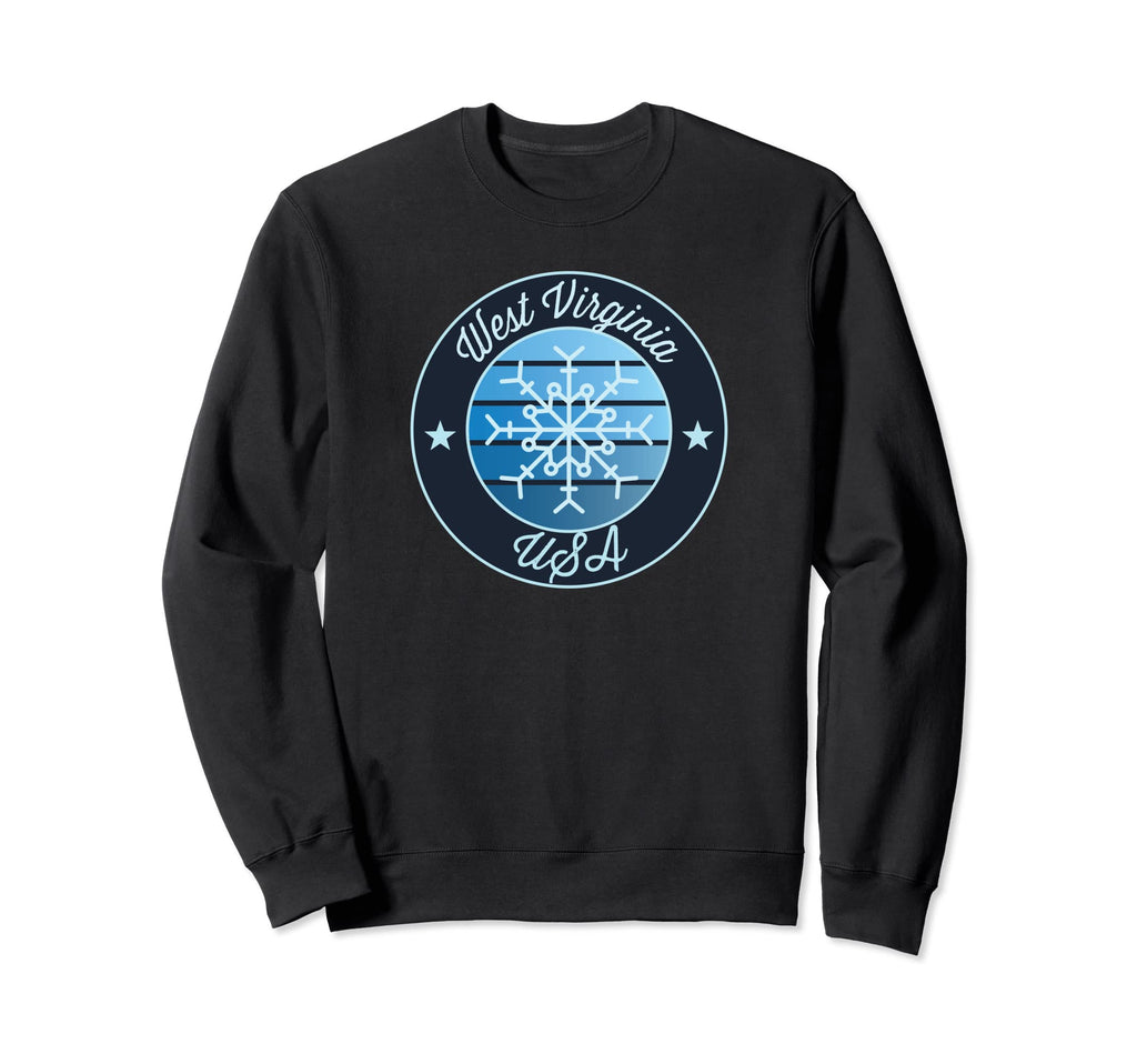 West Virginia State Souvenir Sweatshirt - Aesthetic Graphic for Adults - T-Shirt, Sweatshirt, Hoodie