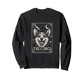 Corgi Tarot Card Moon Sweatshirt - Streetwear Style for Adults - T-Shirt, Sweatshirt, Hoodie