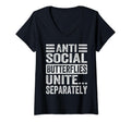 Womens Antisocial Butterflies Unite T-Shirt - Streetwear Style Unisex - T-Shirt, Sweatshirt, Hoodie