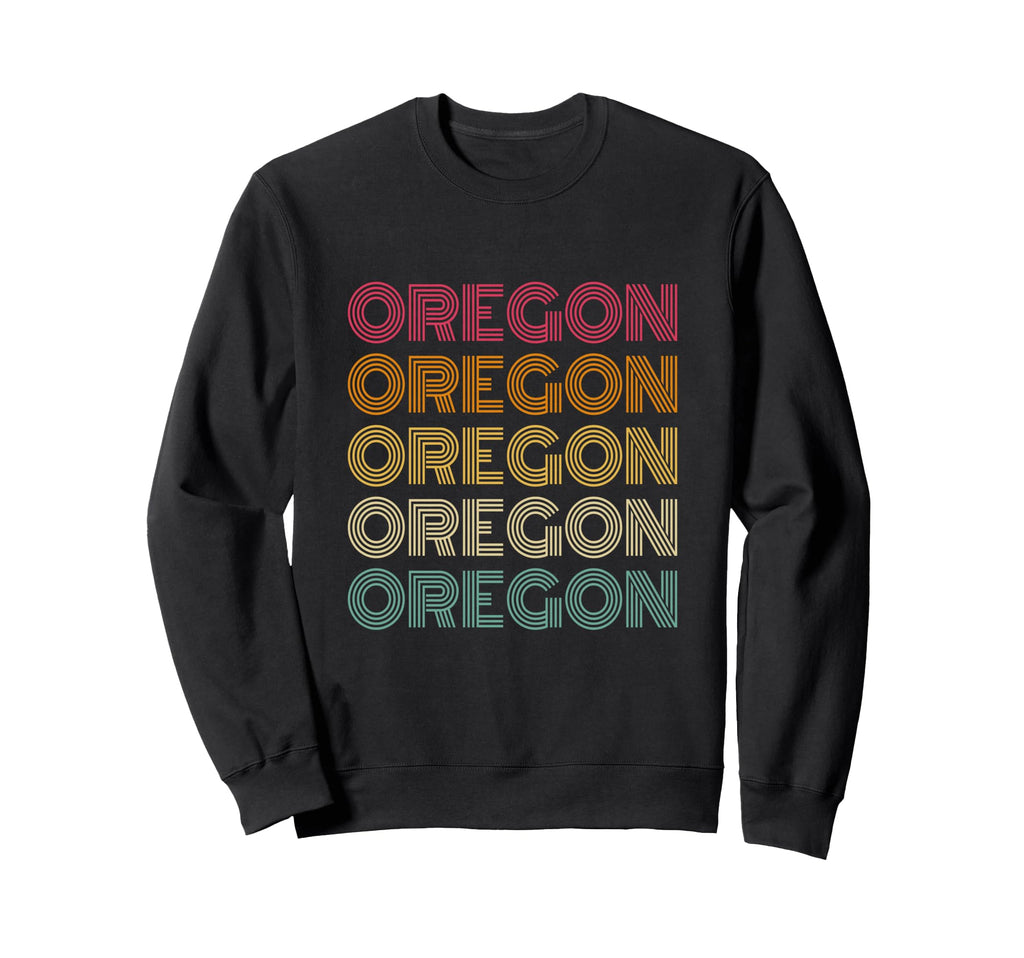 Oregon 70S 80S Throwback Sweatshirt - Novelty Apparel Men Women - T-Shirt, Sweatshirt, Hoodie