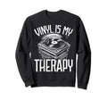 Vinyl Collecting Record Player Sweatshirt - Minimalist Print Unisex - T-Shirt, Sweatshirt, Hoodie