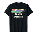 Lewis County Tennessee Outdoors Nature T-Shirt - Graphic Print Men Women - T-Shirt, Sweatshirt, Hoodie